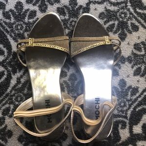 Gold Heels for girls